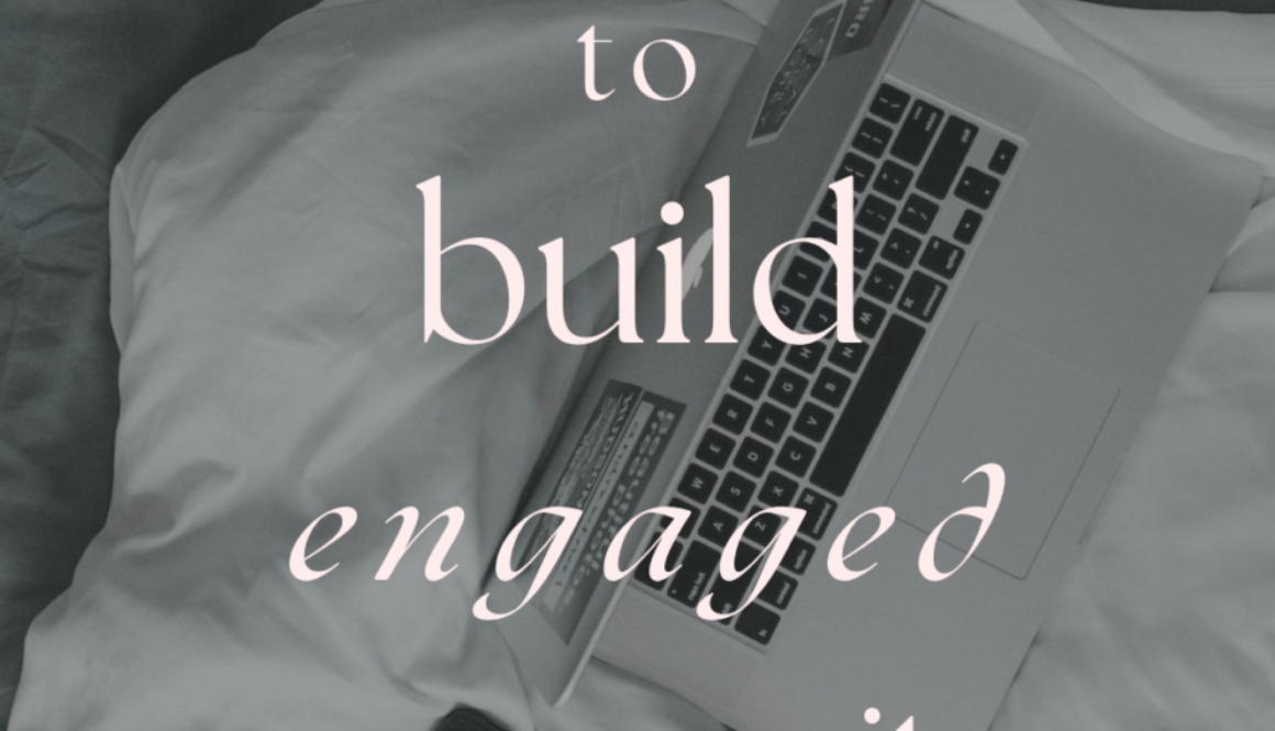 how to build engaged community