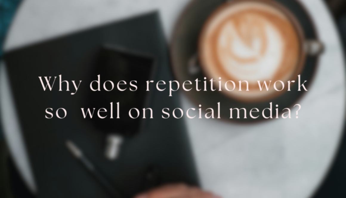 Repetition on social media